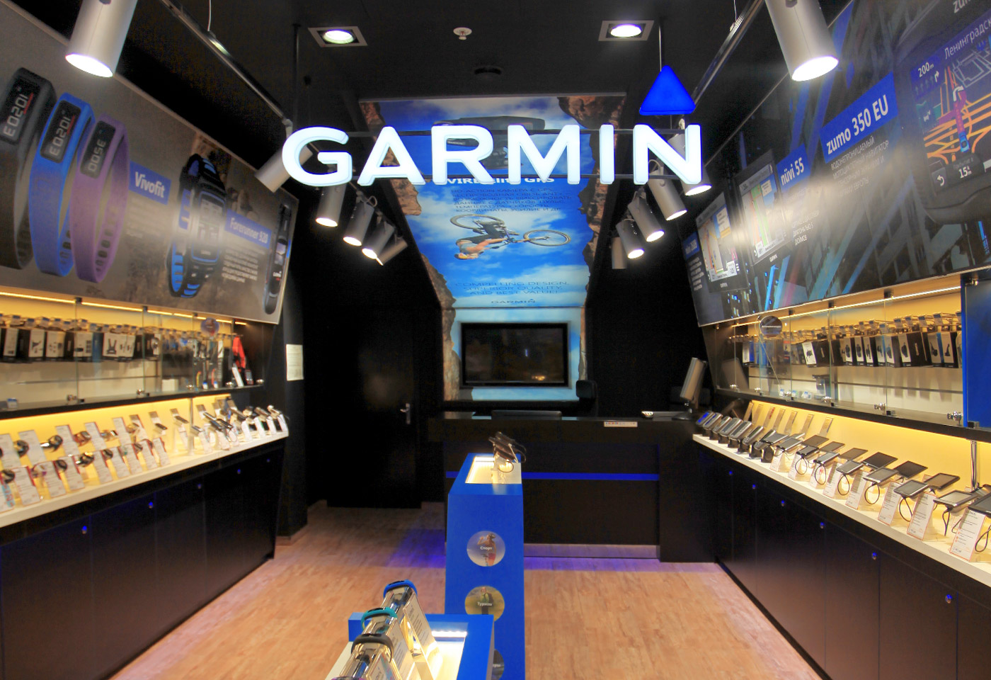 Маркетинговая поддержка магазинов Garmin