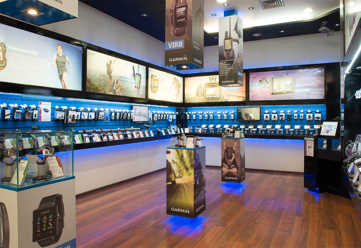 Маркетинговая поддержка магазинов Garmin
